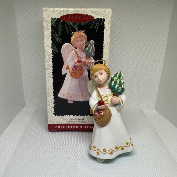 Hallmark 1996 Keepsake Christkindl # 2 Christmas Visitors Collection Ornament - Picture 1 of 6